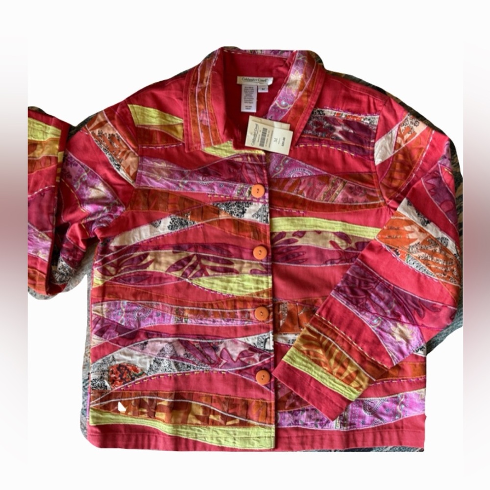 Colorful Patchwork Women's Jacket